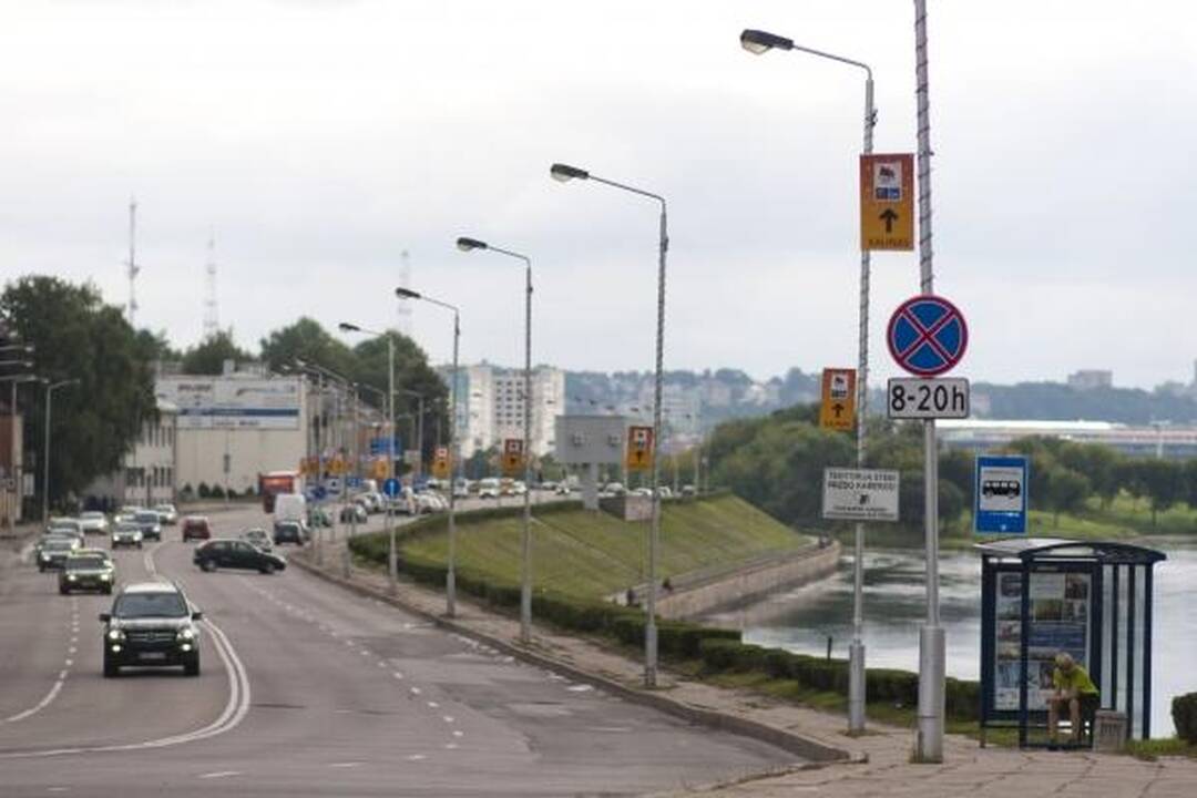 Kaune statomos nuorodos į „Žalgirio“ areną 