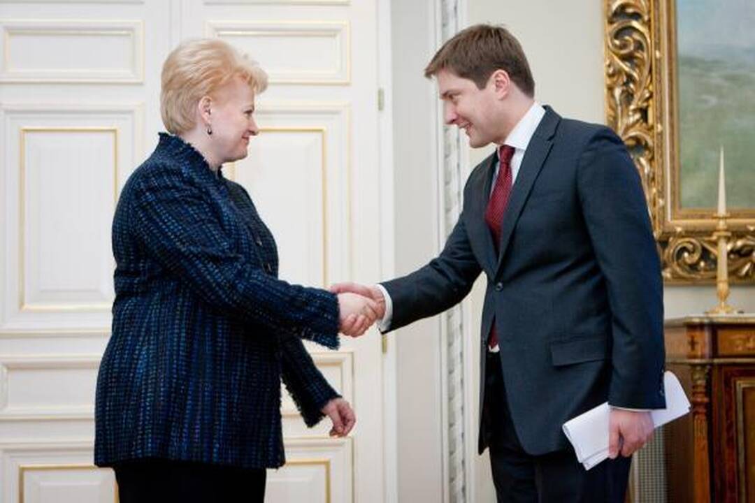 Prezidentė: dėl R.Žyliaus kandidatūros atsakomybė tenka premjerui