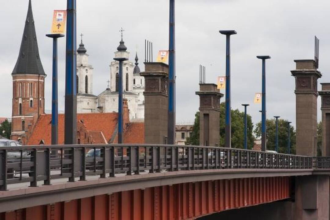 Kaune statomos nuorodos į „Žalgirio“ areną 