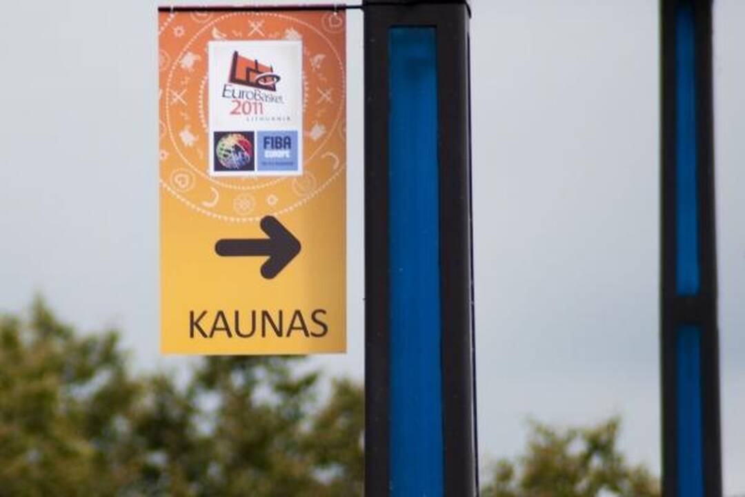 Kaune statomos nuorodos į „Žalgirio“ areną 