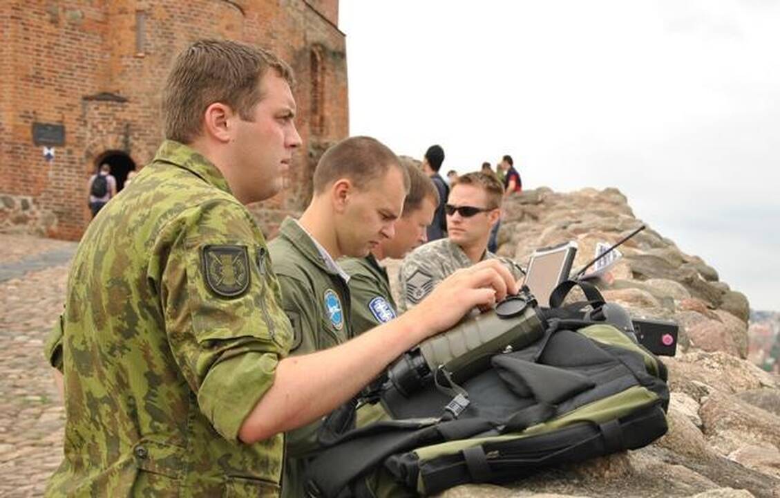 Ant Gedimino pilies kalno - Lietuvos ir JAV karių pratybos
