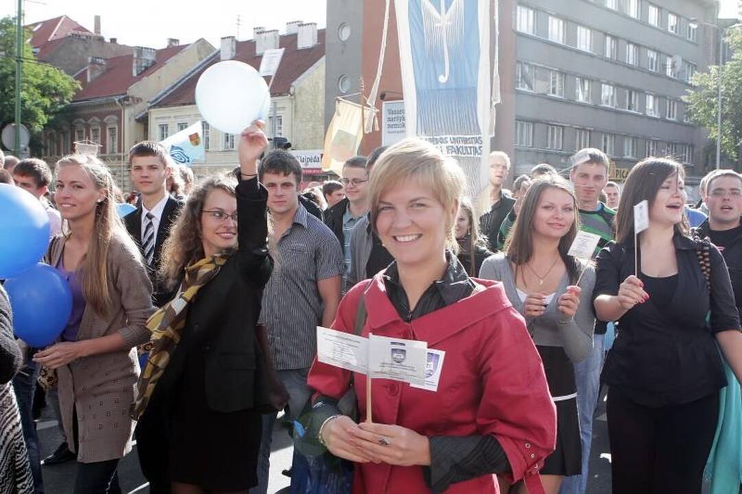 Mokslo metų pradžią paskelbė ir Klaipėdos universitetas