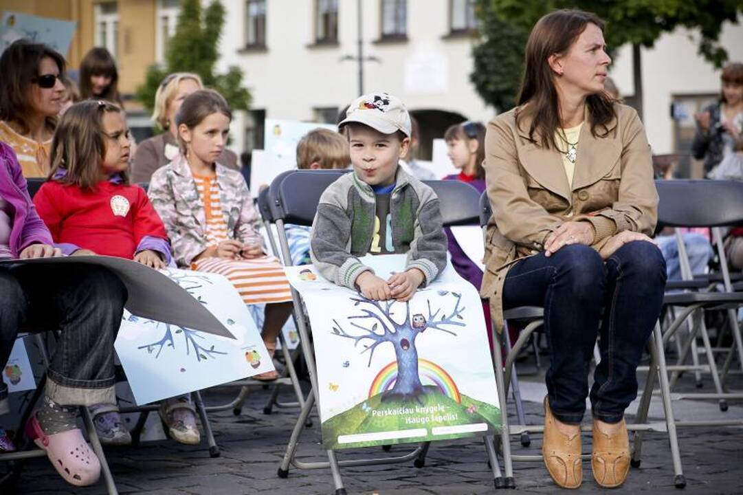 G.Mažeika: skaitydami auga ne tik vaikai, bet ir mes