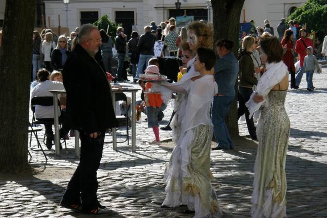 Klaipėdos senamiestyje šurmuliuoja šventė