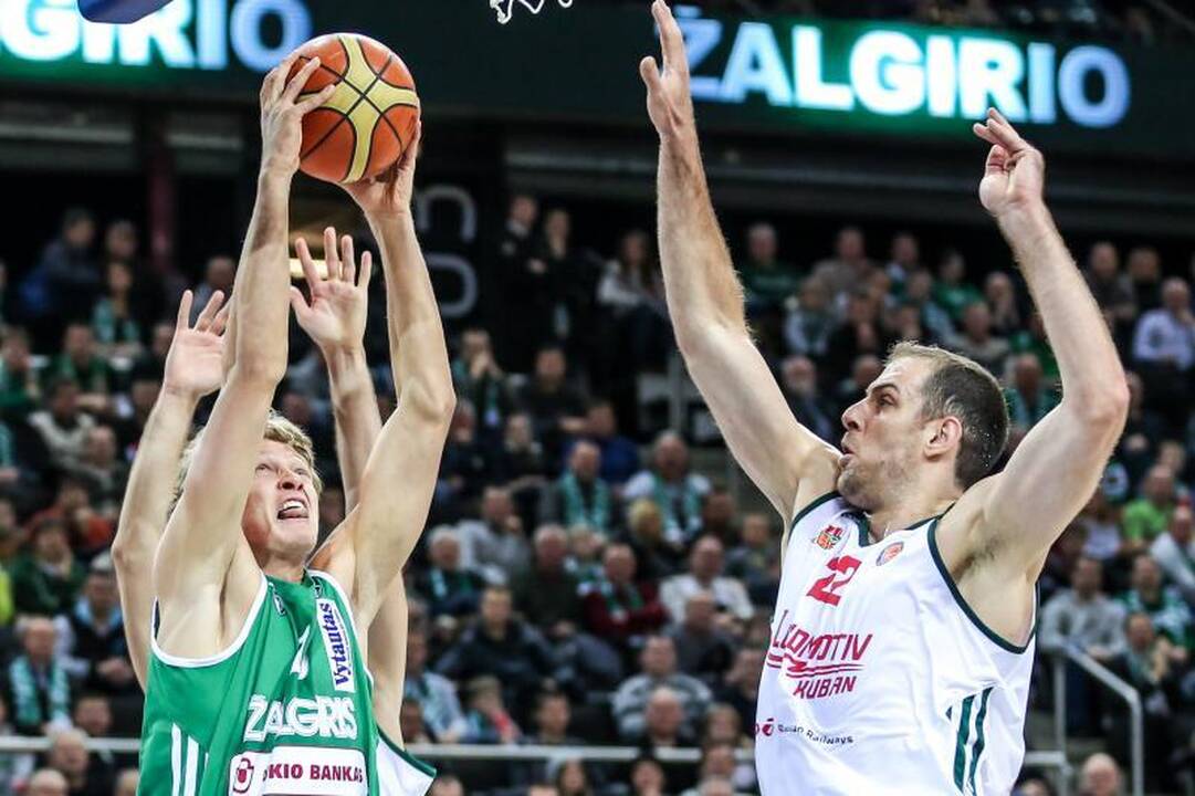 „Žalgiris“ patiesė M. Kalniečio „Lokomotiv-Kuban“ ekipą (komentarai)