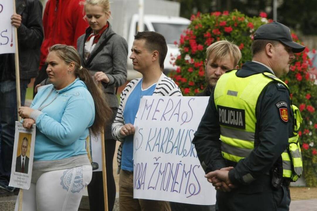 S.Karbauskas – jau nebe Klaipėdos rajono meras