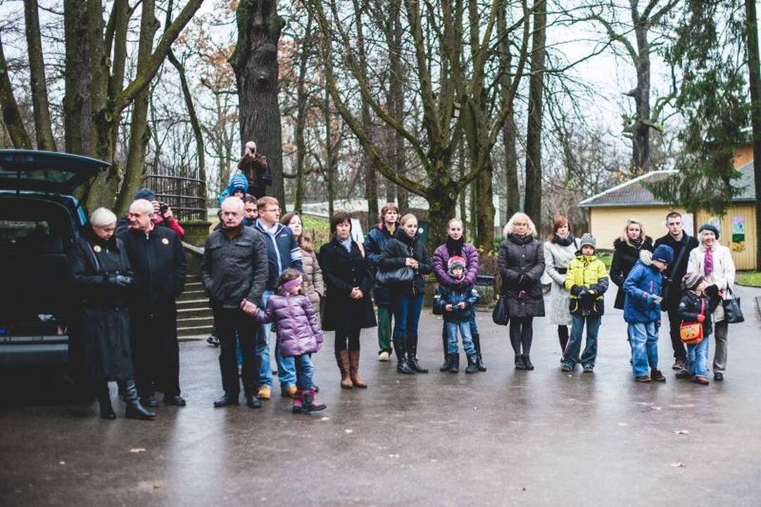 Kauno zoologijos sode duris atvėrė nauji namai ūdroms