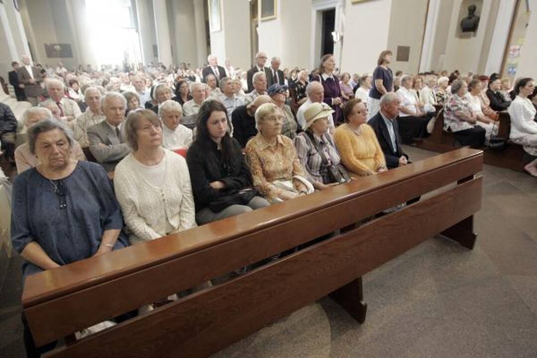 Arkikatedroje su A.Brazausku Lietuva atsisveikino malda