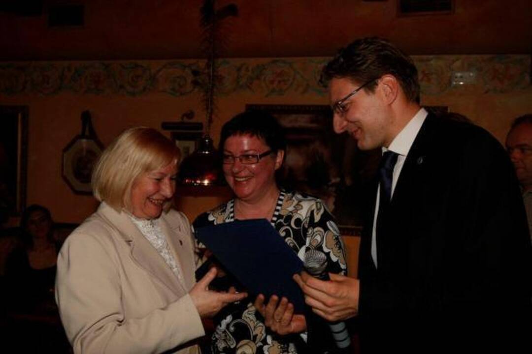 Klaipėdos žurnalistams išdalinti ŽENIA apdovanojimai