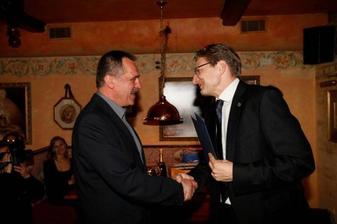 Klaipėdos žurnalistams išdalinti ŽENIA apdovanojimai
