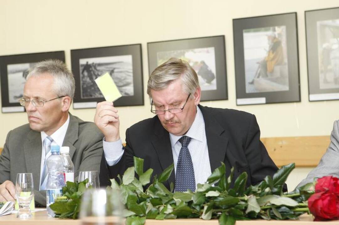 V.Dačkauskas grįžo vadovauti Klaipėdos rajonui