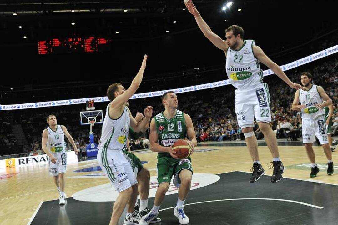 „Žalgiris“ namie įveikė „Rūdupį“ ir žengė į finalą