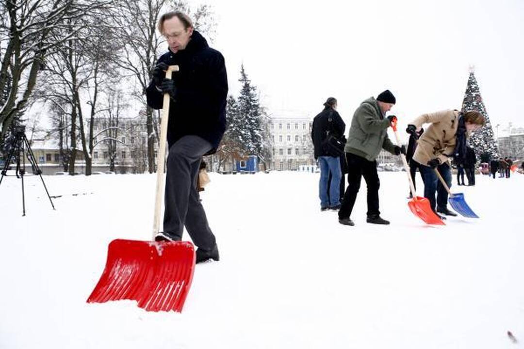 Vilniaus mero talkoje – pora miestelėnų ir daug politinės reklamos