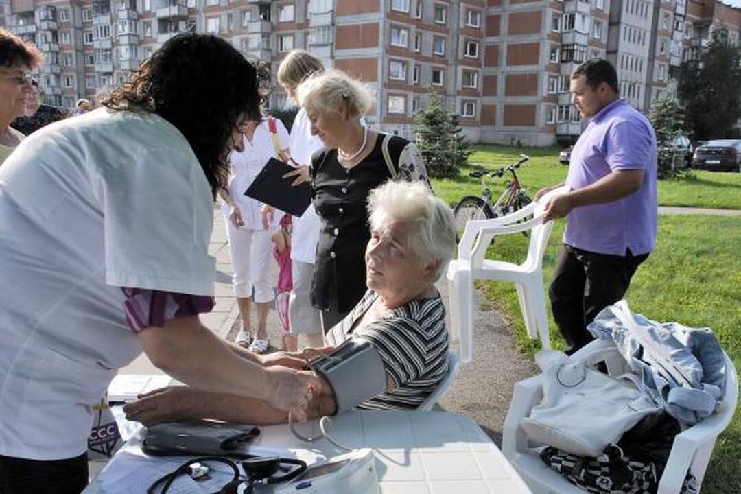 Nemokamoje mankštoje – pavieniai klaipėdiečiai