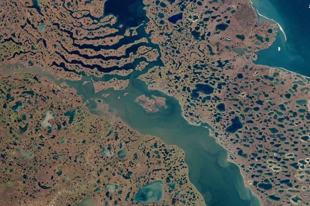 Palydovų fotografijos: Žemė iš kosmoso rugpjūtį