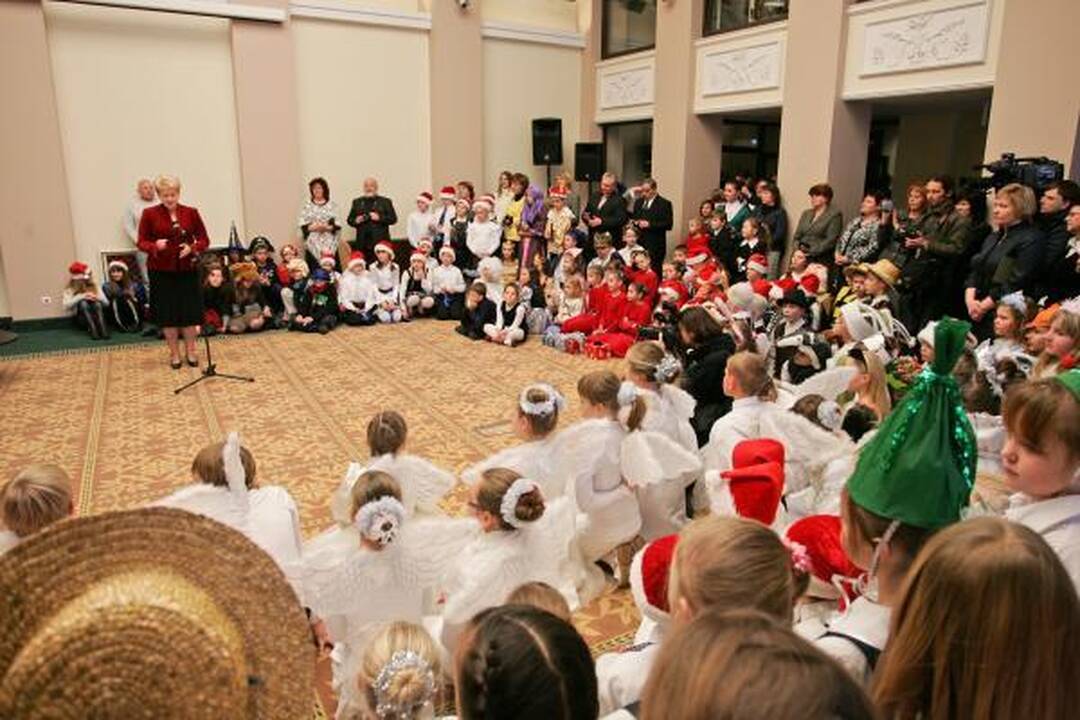 D.Grybauskaitė: stebuklai išsipildo tiems, kurie jais tiki