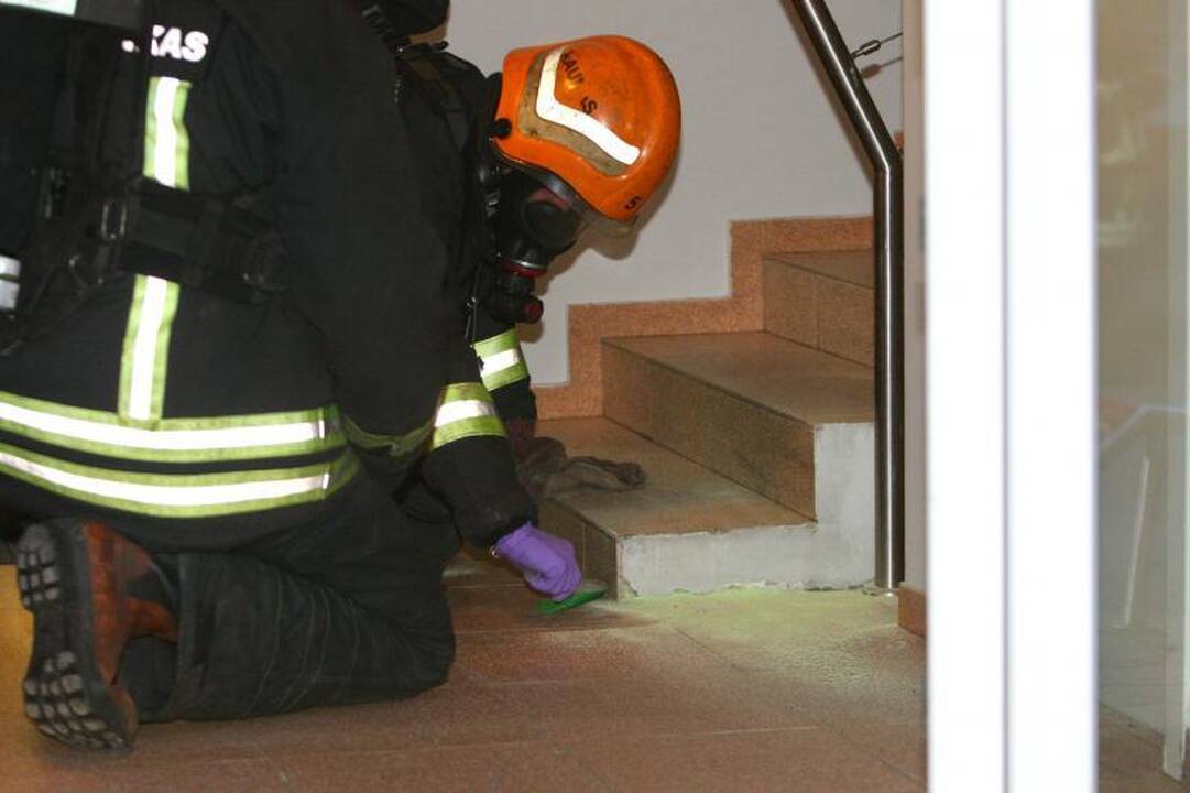 Dėl neaiškių chemikalų Kaune evakuoti žmonės nenukentėjo