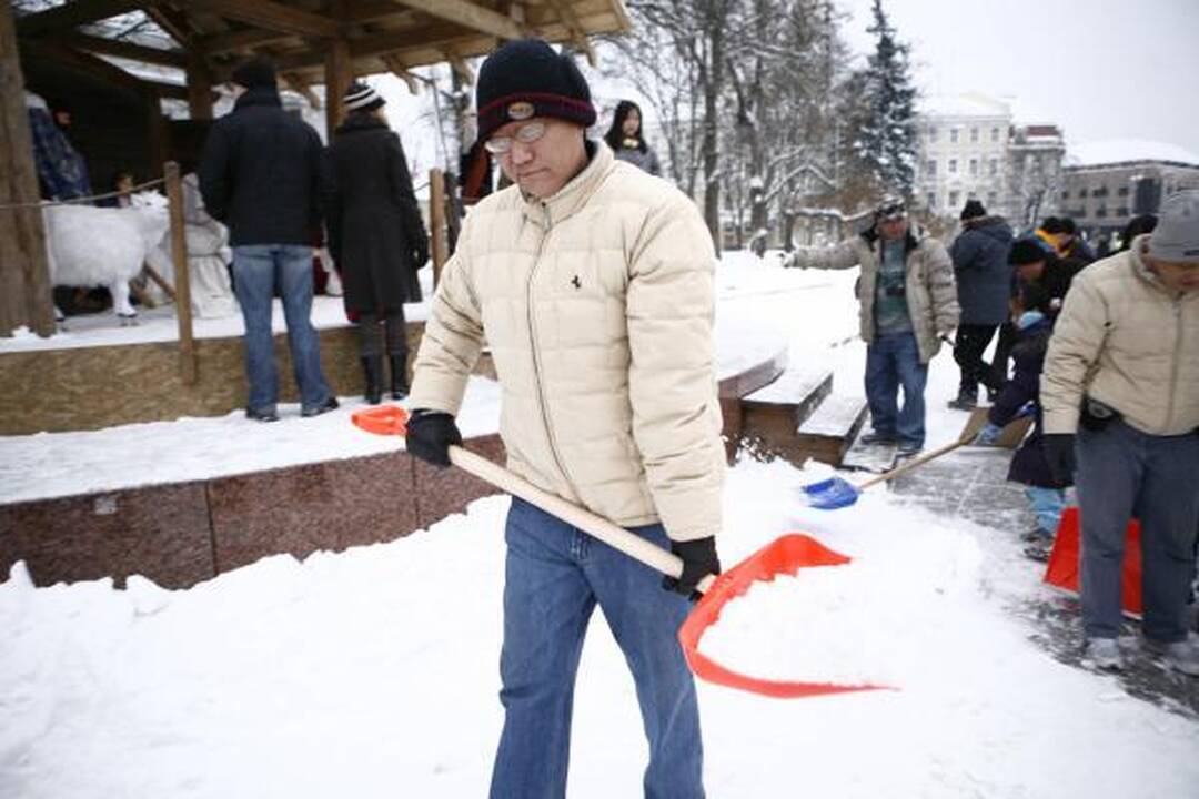 Vilniaus mero talkoje – pora miestelėnų ir daug politinės reklamos