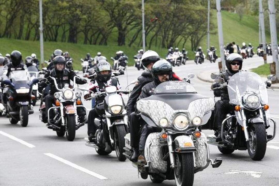 Vilniuje riaumojo tūkstančių motociklų motorai