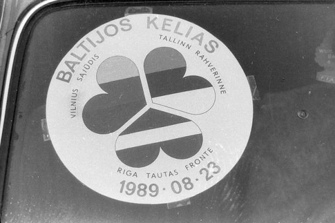 Šiemet minimas „Baltijos kelio“ dvidešimtmetis