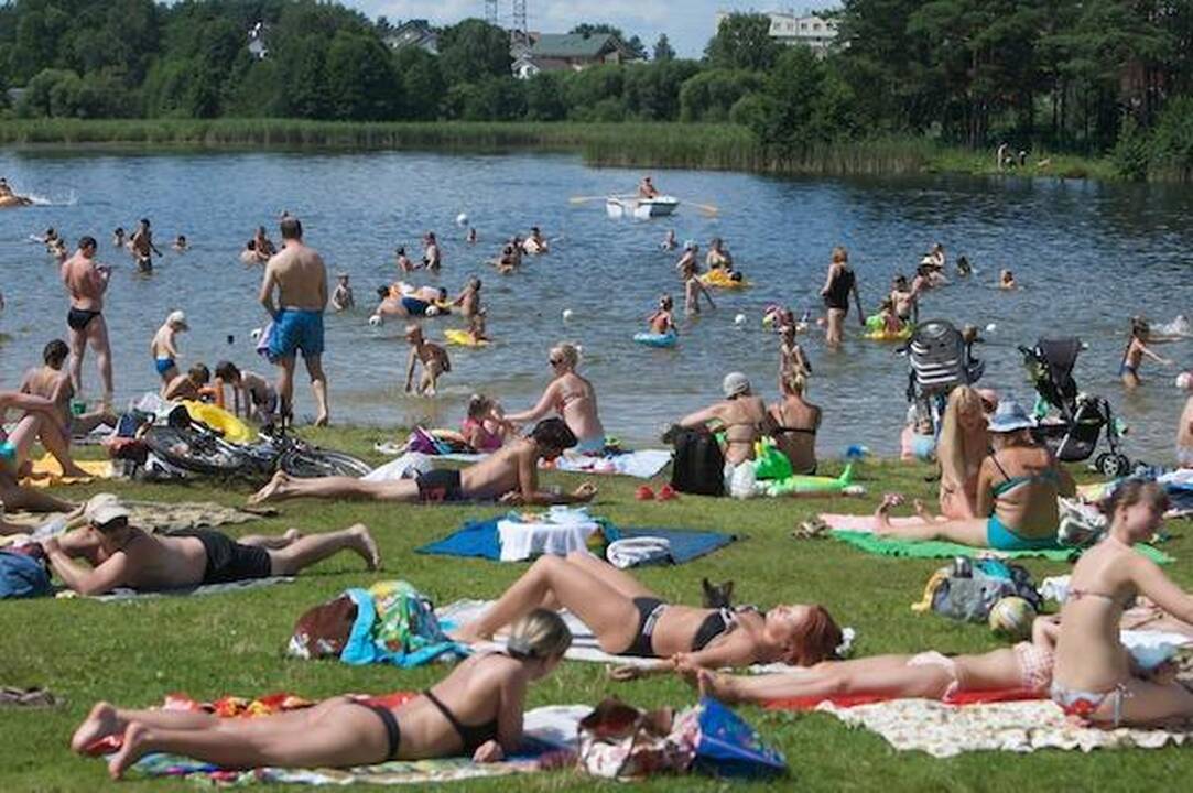 Ekspertai: iškart po liūties maudytis nepatartina