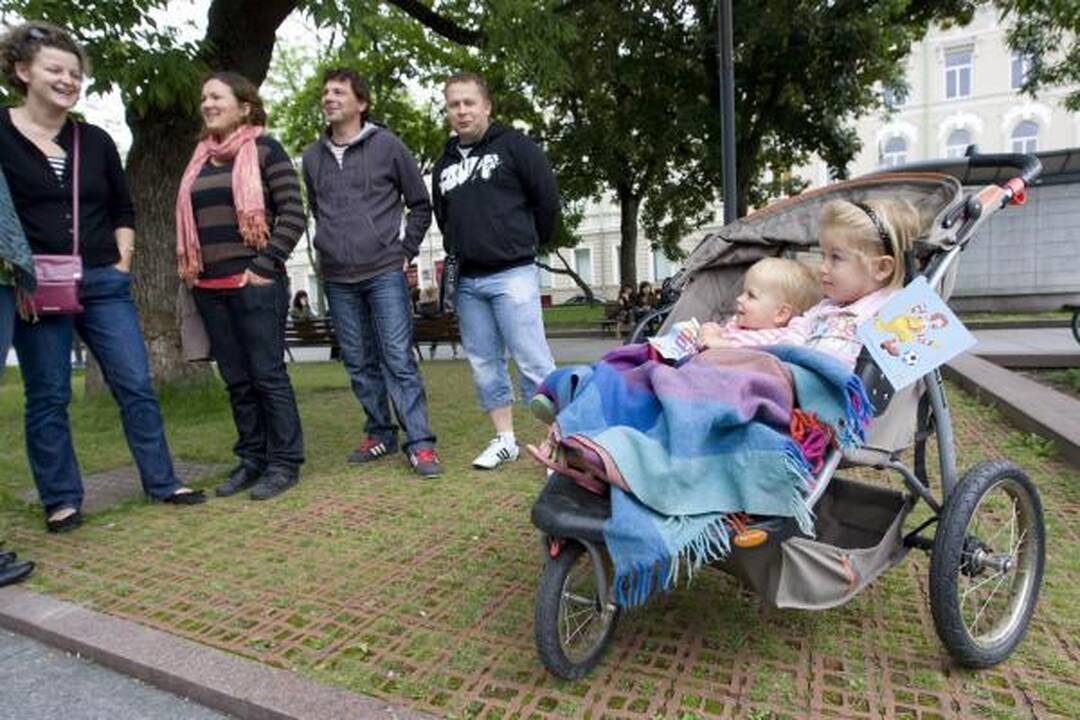 Protestuojantys tėvai: iš mažiausio atimti lengviausia
