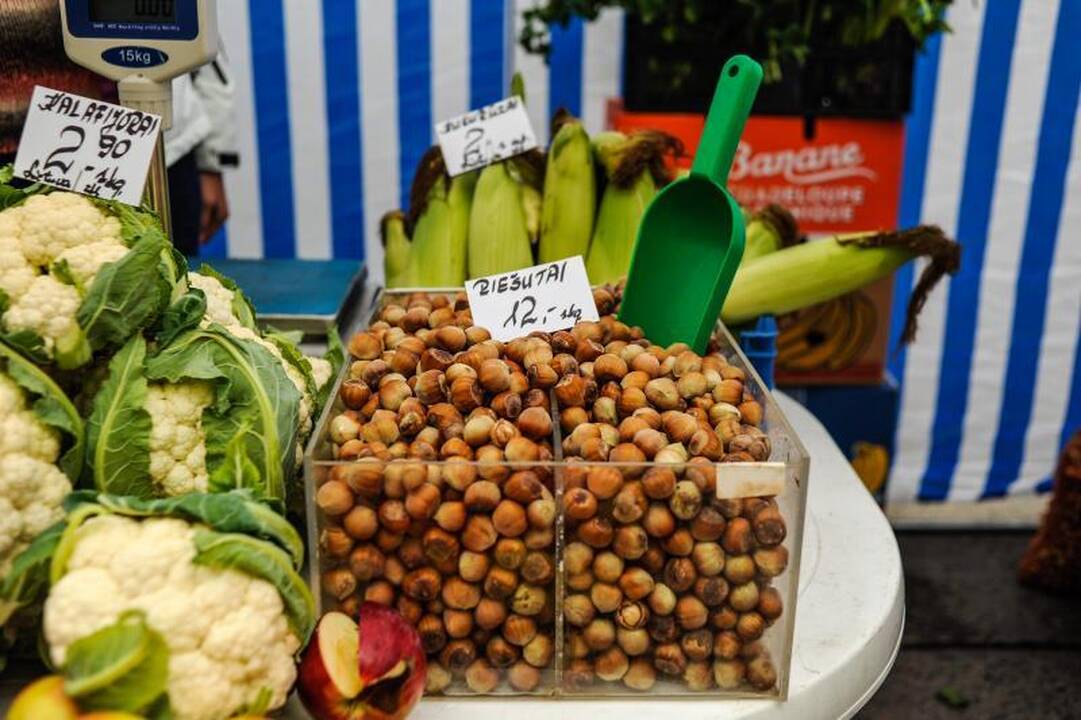 Rudens mugėje – dobilų alus, daržovių kilimai ir šakočio dalybos