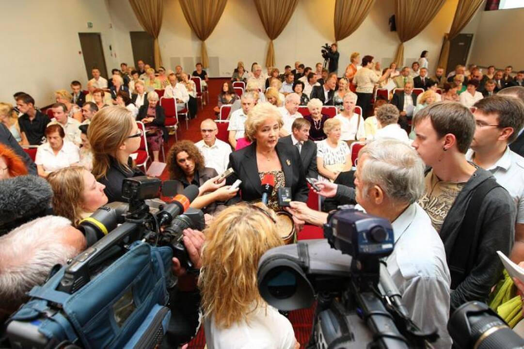 K.Brazauskienė – Lietuvos Prezidento sąjungos pirmininkė