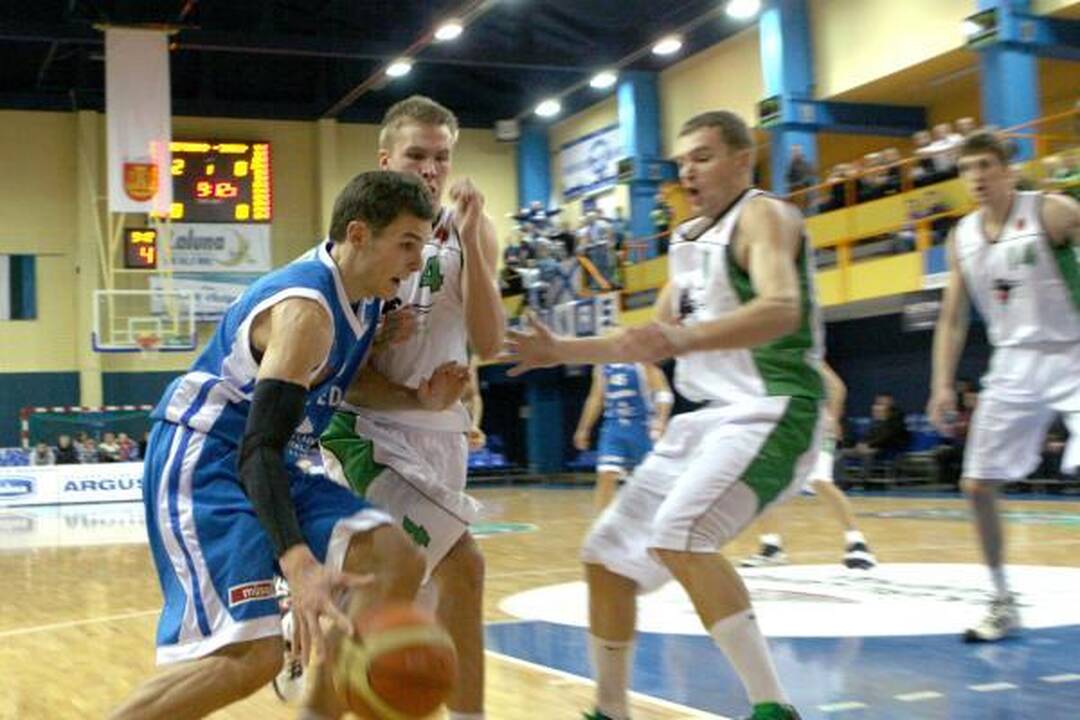 R.Kuncaitis džiaugėsi „Neptūno“žaidėjų kovingumu
