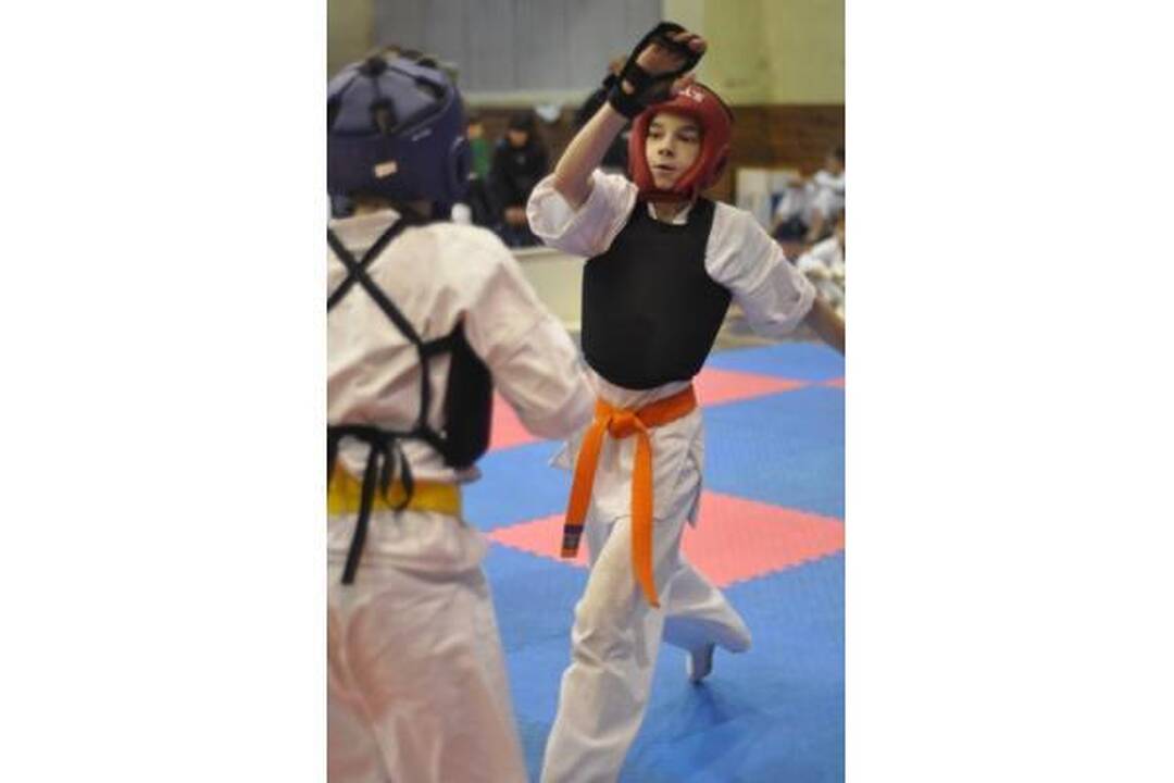 Klaipėdiečiai siautė Latvijos karate čempionate