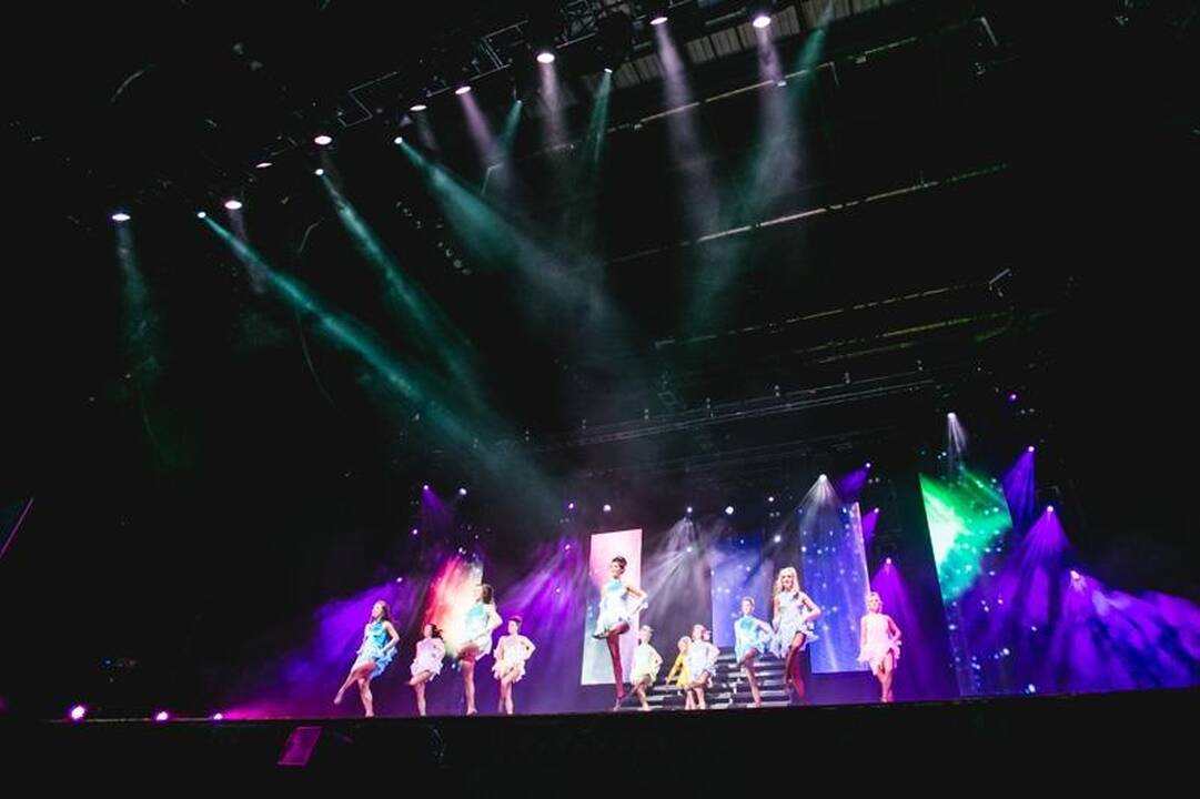 Kauniečių kraują kaitino „Lord Of The Dance“ šokėjai
