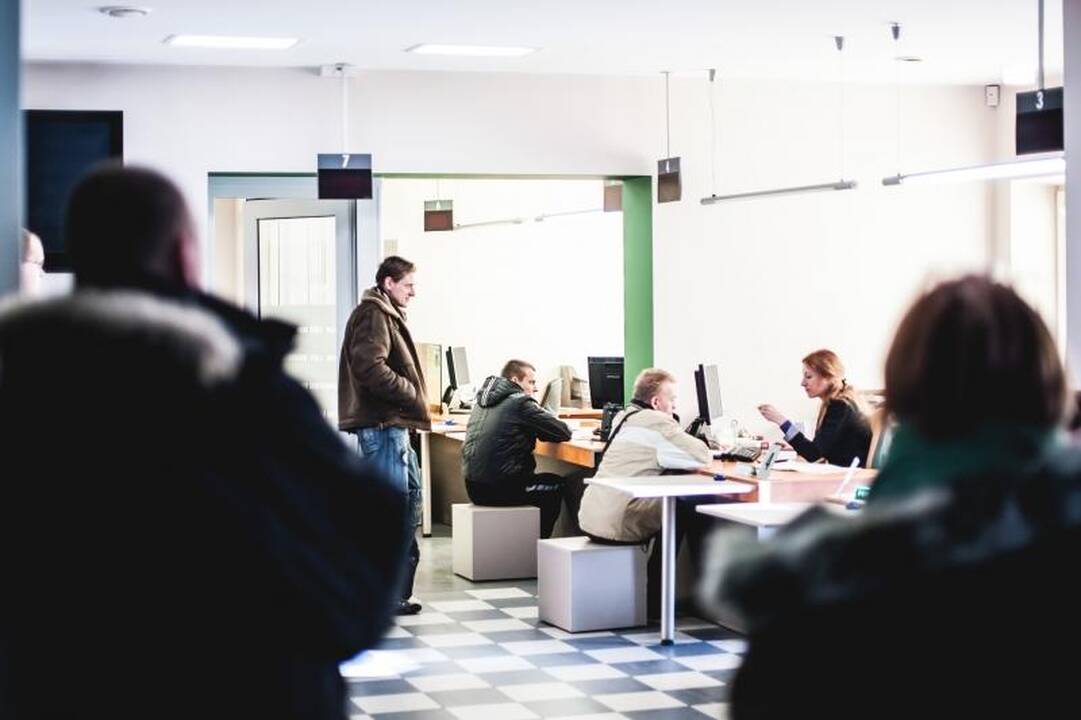 Darbo biržoje ankšta ir     tarpušvenčiu