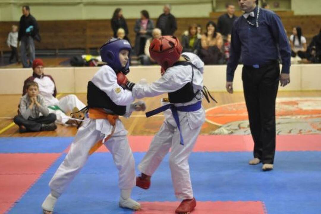 Klaipėdiečiai siautė Latvijos karate čempionate