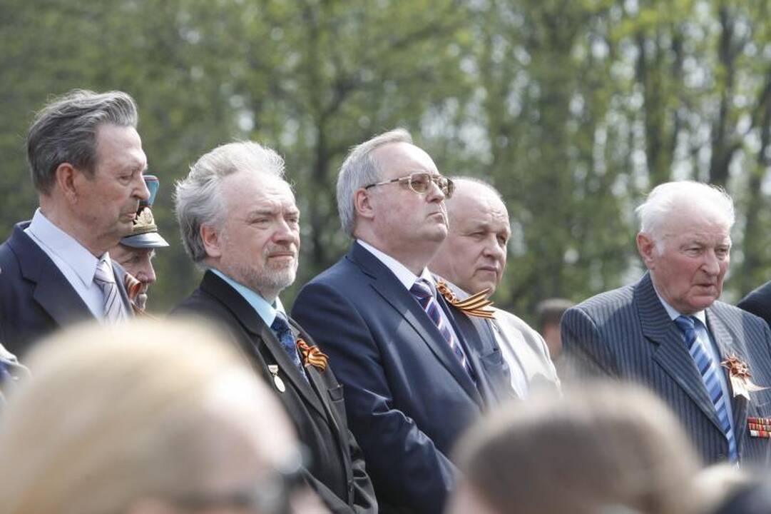 Klaipėdiečiai paminėjo  Pergalės dieną   