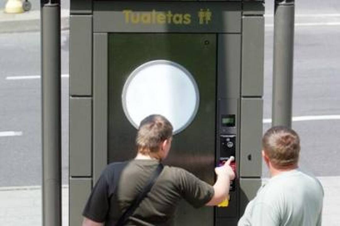 Automatiniai tualetai Vilniaus nesužavėjo