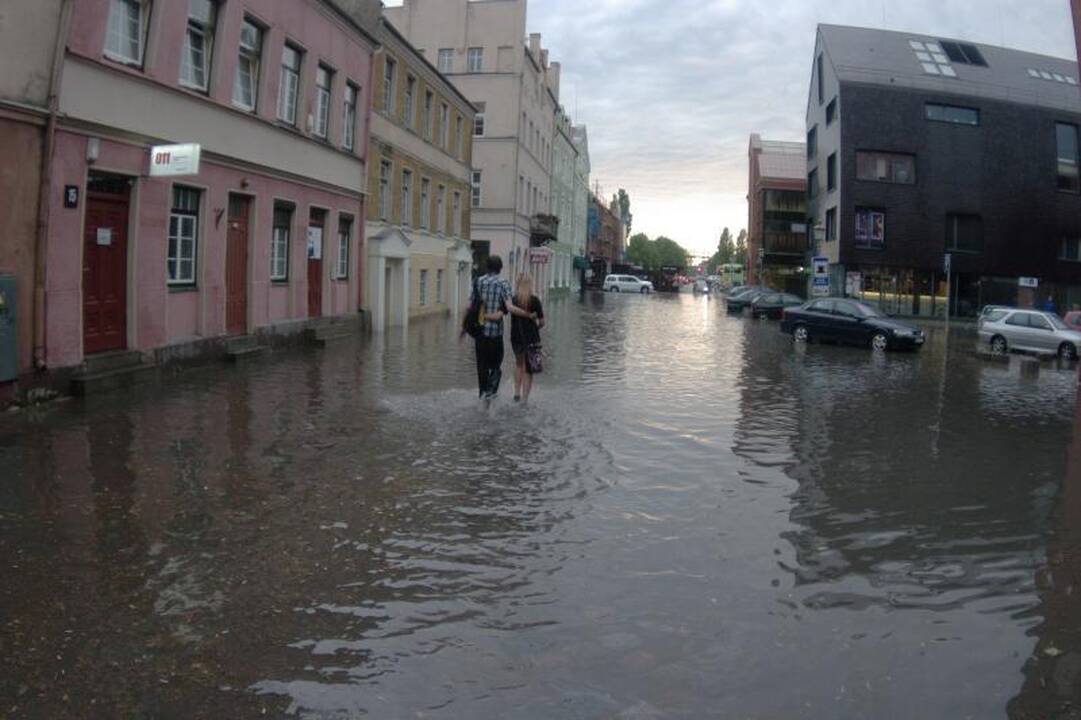 Klaipėdos senamiestį gelbės nuo potvynių