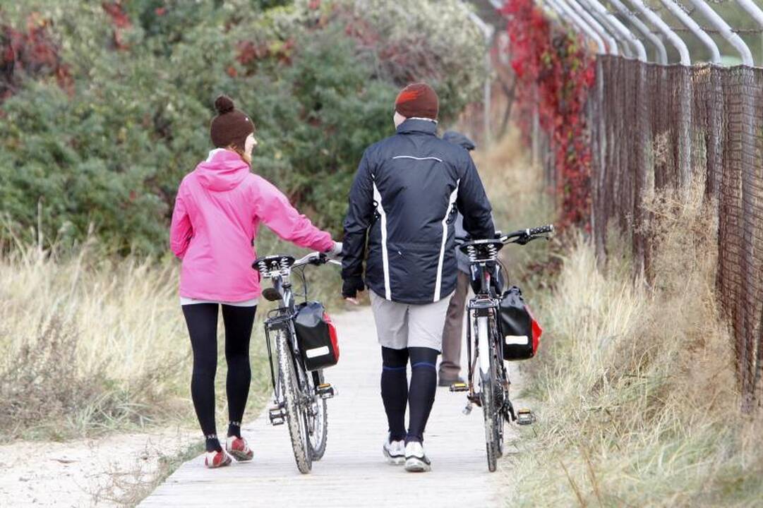 Malonūs rudeniški orai pajūryje ilgai nebeužsilaikys
