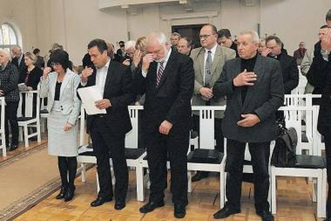 Dvasininkų egzaminas politikams