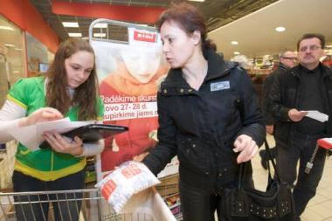 Vilniečiai nepamiršo vargšų
