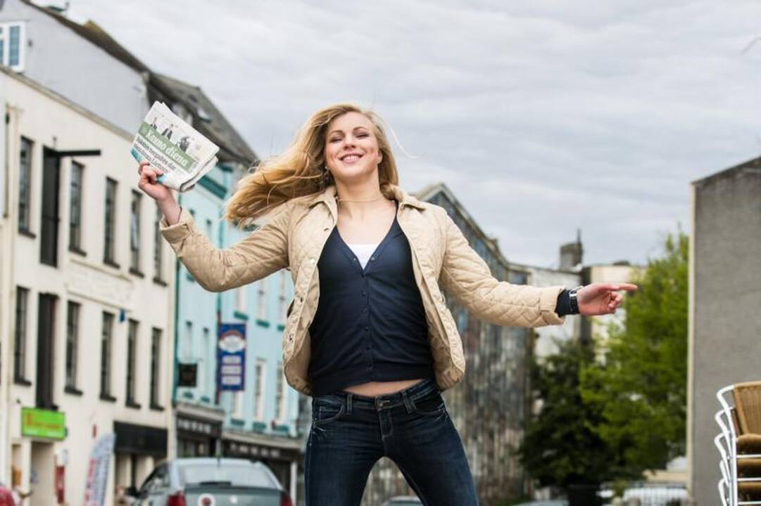 „Kauno dienos“ veidas R. Meilutytė – žvaigždė be kaprizų