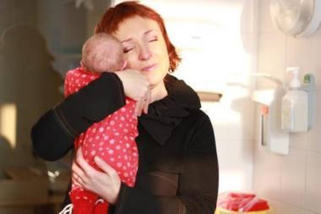 Viltis: A.Baukutė tikisi, kad kūdikį gyvybės langelyje palikusi motina sugrįš jo pasiimti.