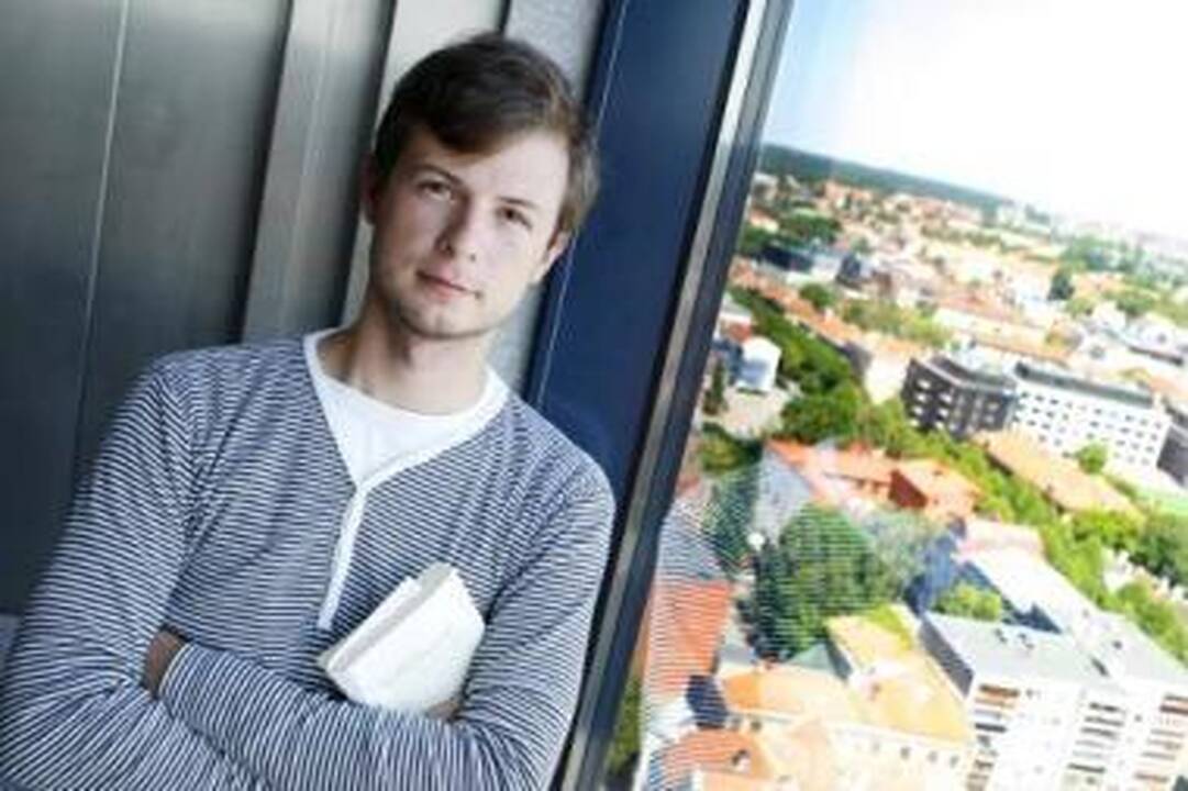 Namai: S.Gentvilui patinka grįžti į saulės nutviekstą Klaipėdą.