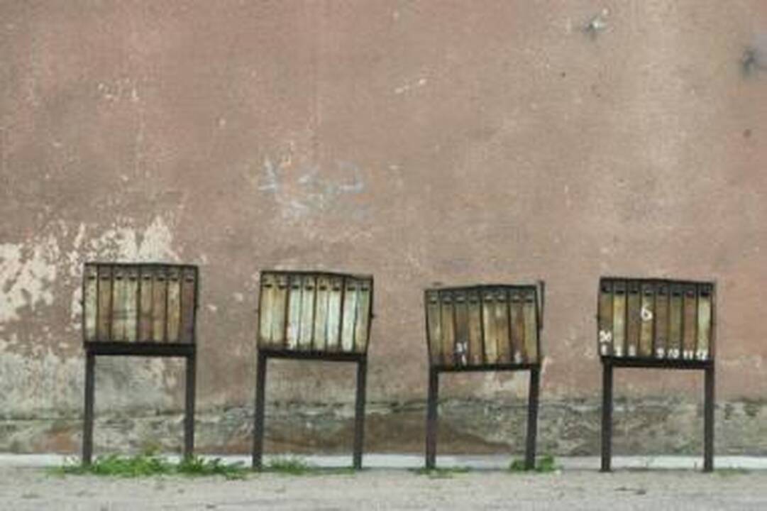 Perspektyva: kaimuose gyvenantiems žmonėms pašto dėžutės greitai bus nereikalingos.