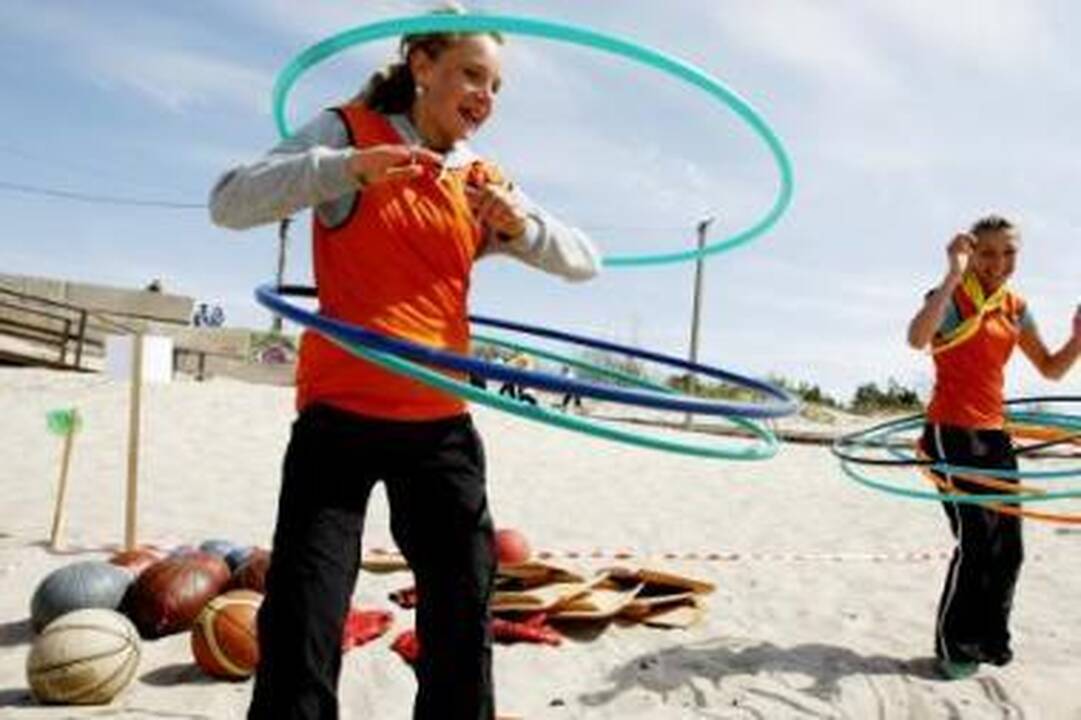 Užimtumas: beveik keturias valandas vykusiose varžybose ką veikti turėjo ir dalyviai, ir sirgaliai.