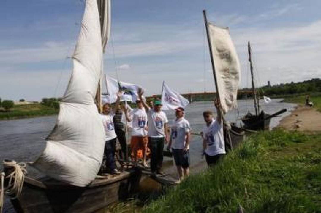 Nusivylė: regatos nariai Santakoje ilgai neužsibuvo – po keliolikos minučių kėlė inkarus.