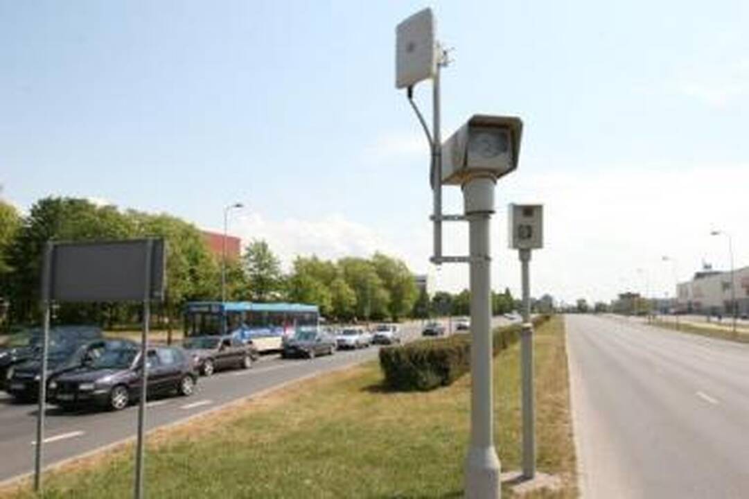 Laisvė: vieno greičio matuoklio kaina viršija 300 tūkst. litų, tačiau uostamiestyje nė vienas jų nefiksuoja greitį viršijančių motociklininkų.