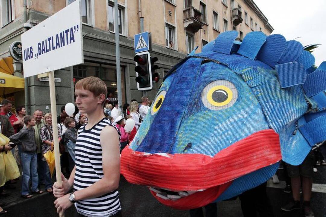 Jūros šventėje – daug laivų ir žuvų