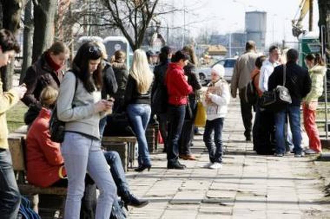 Stotyse – keliautojų sujudimas