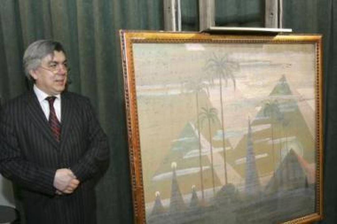 Čiurlionio šedevras – restauratorių rankose