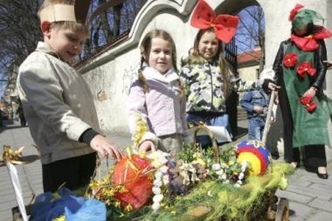 Vaikų Velykos, smagios ir tėveliams